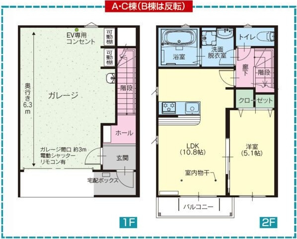 平須スクエアの間取り