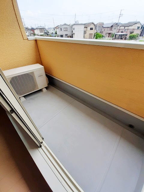 ジュネス中原Ⅱのバルコニー