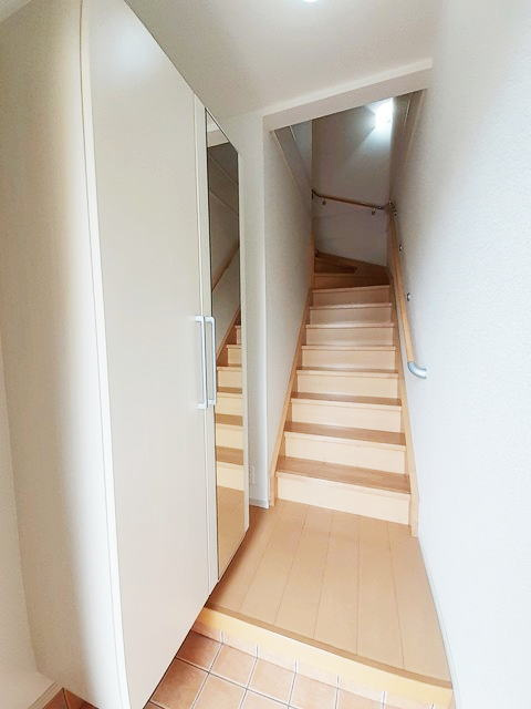 ジュネス中原Ⅱの玄関