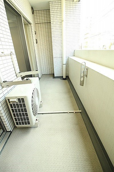墨田区石原２丁目の賃貸マンションのバルコニー