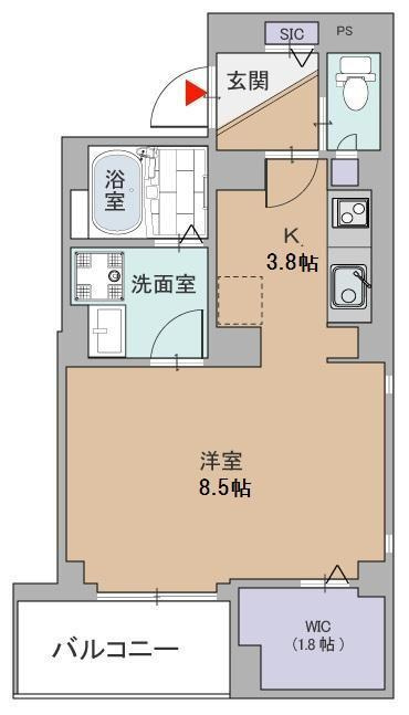 メゾンブランシュの間取り