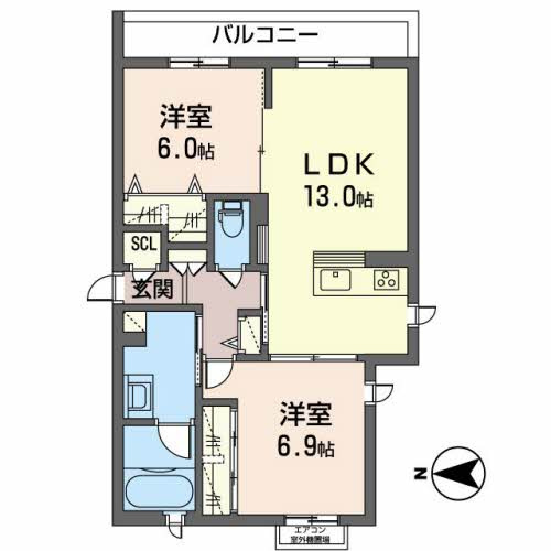 Soarezoの間取り