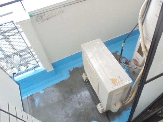 カサベラ岡本のバルコニー
