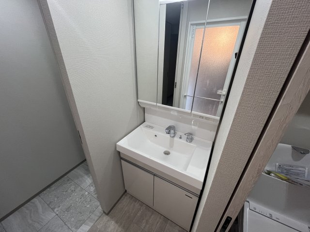 神戸市中央区元町通３丁目の賃貸マンションの洗面所