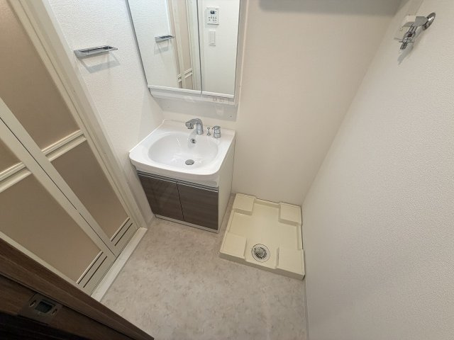 神戸市中央区下山手通７丁目の賃貸マンションの洗面所