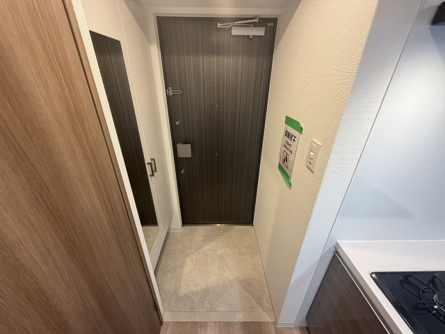 神戸市中央区下山手通７丁目の賃貸マンションの玄関