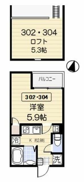 アクティ氷川台の間取り
