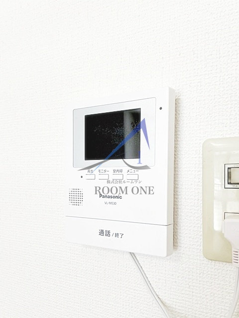 パルハイム千駄木 のセキュリティ|モニター付きインターホンです。