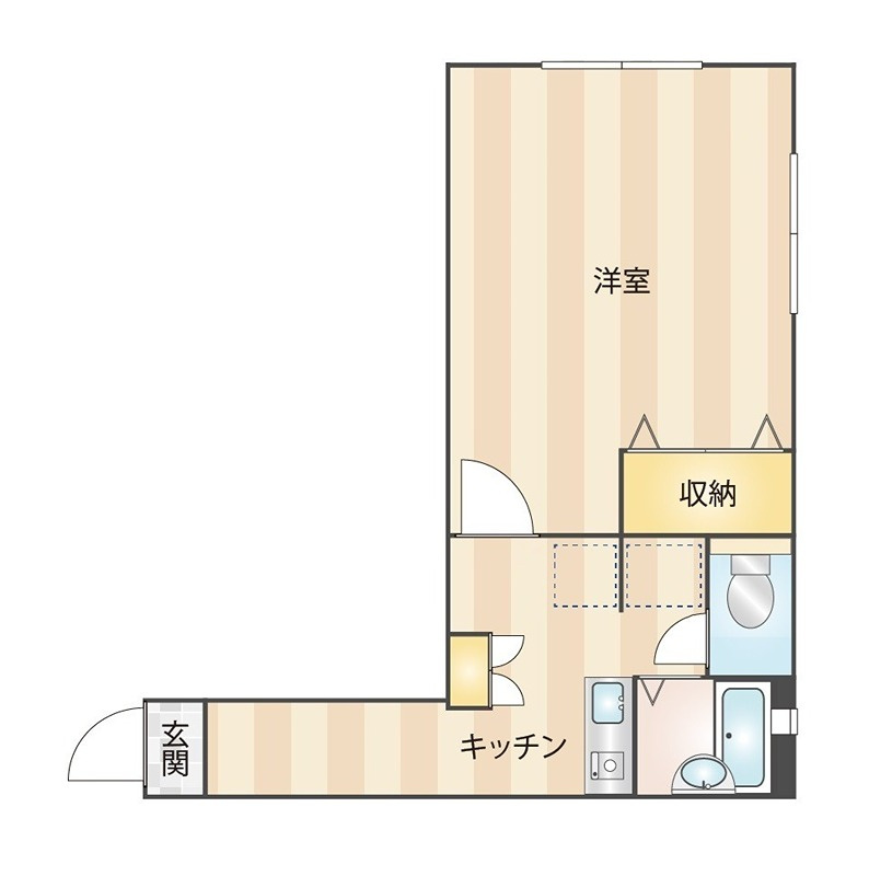 パルハイム千駄木 の間取り|間取りです。
