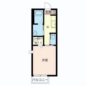 ルミナス市川の間取り