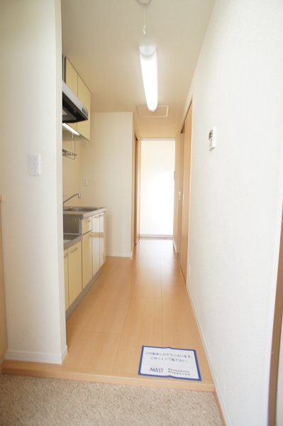 ルミナス市川の玄関