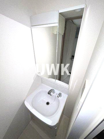 名古屋市中区正木２丁目の賃貸マンションの独立洗面台