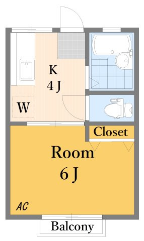アルムハイツの間取り