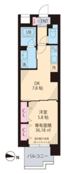 Yun Park Kibaの間取り