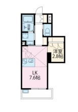川崎市多摩区登戸の賃貸マンションの間取り