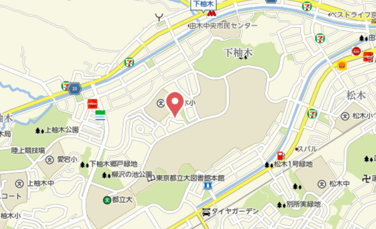 『八王子市マンション』南大沢学園瑞樹の丘【仲介手数料無料】　八王子市下柚木3-7の地図|～仲介手数料無料☆八王子ひなた不動産～南大沢学園瑞樹の丘