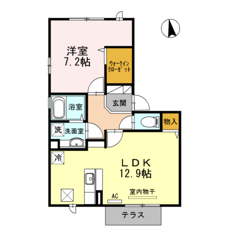 【間取り】 | サンローザ