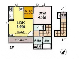 クオーレ千石の間取り
