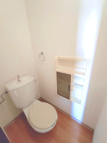 中津ハイツ家電プランのトイレ|落ち着いた色調のトイレです（202参考写真）