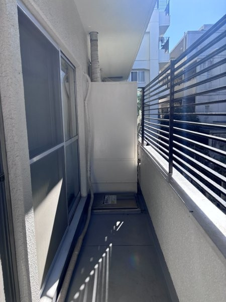 第25宮庭マンションのバルコニー