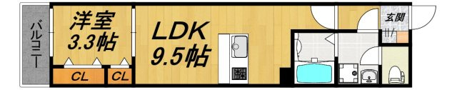【間取り】 | LE COCON 清須Ⅱ【当社オーナー物件】