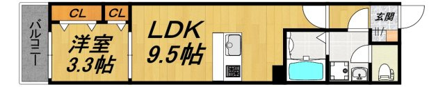 【間取り】 | LE COCON 清須Ⅱ【当社オーナー物件】