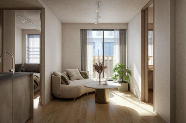 ＧｒａｎＤｕｏ桜新町の居間・リビング|使いやすい居間です