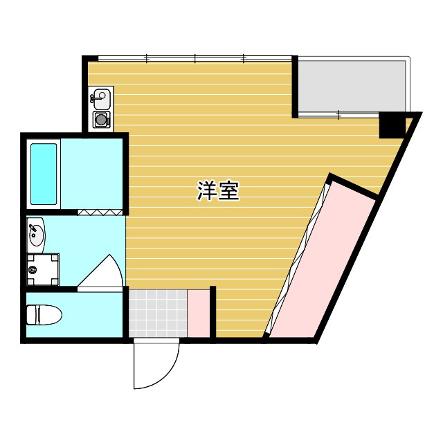 有馬パレス西中島の間取り