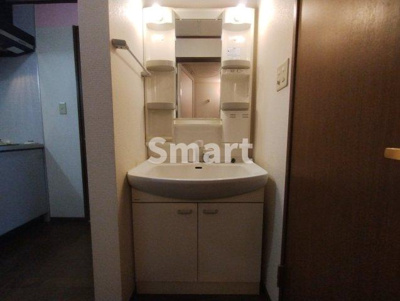 【独立洗面台】 | Ｅｖｅｒ　Ｃｏｕｒｔ野方B棟