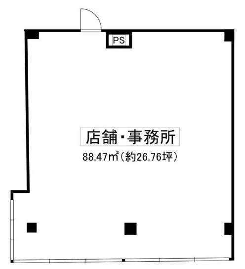 新栄プロパティー東大阪Ⅱの間取り
