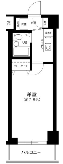 シティハイツ新小岩の間取り