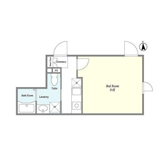 【間取り】 | ＳＯＬＡＳＩＡ　ｒｅｓｉｄｅｎｃｅ　高円寺Ⅱ