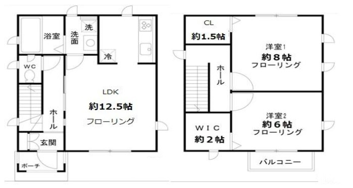 grain’s　の間取り|間取りです。