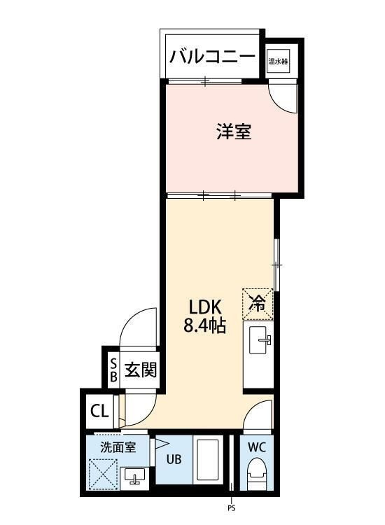 F asecia Parureの間取り|間取りです。