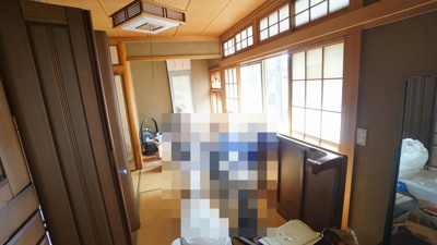 【和室】 | あさひが丘２丁目　４ＤＫ戸建て | ◎１Ｆの６帖の和室
※残置物は撤去予定です