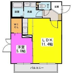 River Sisterの間取り|使い勝手の良い間取りです♪