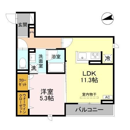 D-Grande新根塚町Wの間取り