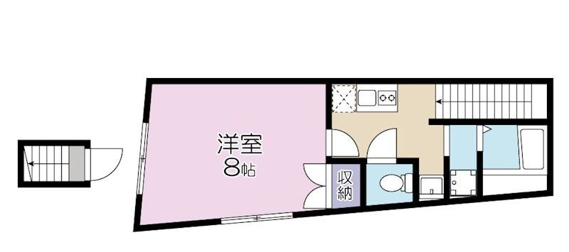 RMO の間取り|間取りです。