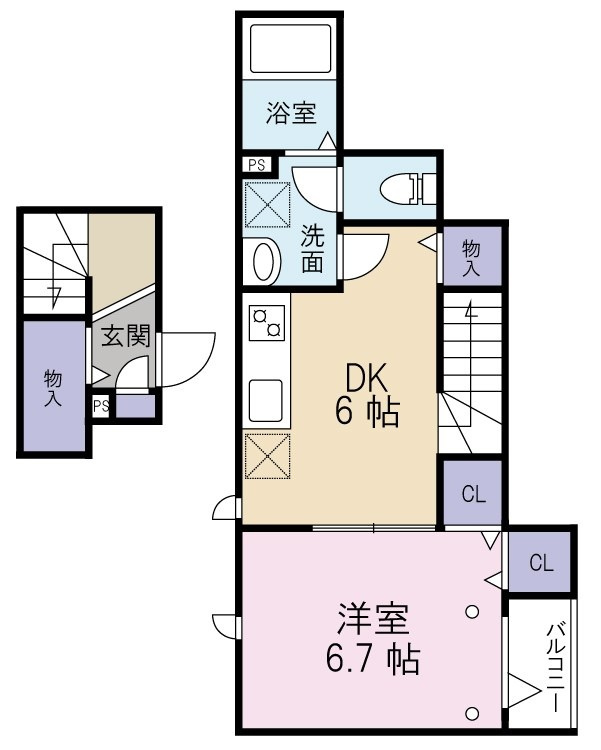 ルネス　ソフィア の間取り|間取りです。