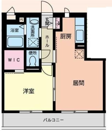 パール　３の間取り|間取りです。