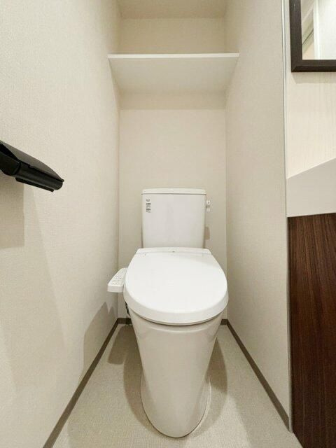 ＧｒａｎＤｕｏ二子玉川５のトイレ|落ち着いた色調のトイレです