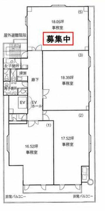 御影ビルの間取り