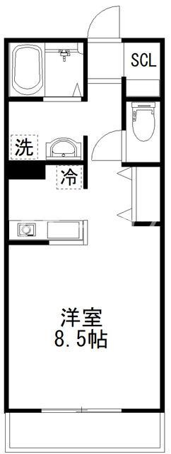 LA　SUACASA　Dの間取り