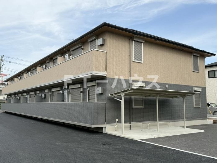 船橋市三山６丁目のアパートの外観|建物外観