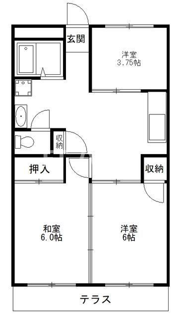 メゾンリッシュの間取り