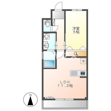 ラ・ベルヴィの間取り|間取図
