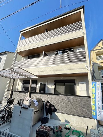 大阪市西淀川区竹島３丁目のアパートの外観|外観です