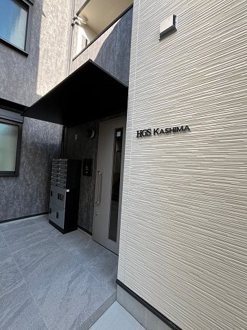 大阪市西淀川区竹島３丁目のアパートのエントランス|清潔なエントランスです