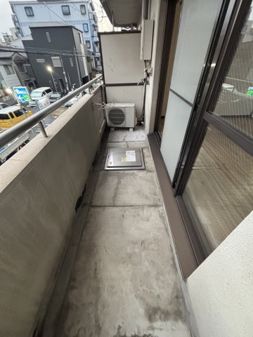 アルトピノ花川のバルコニー