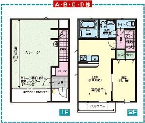 千波スクエアの間取り